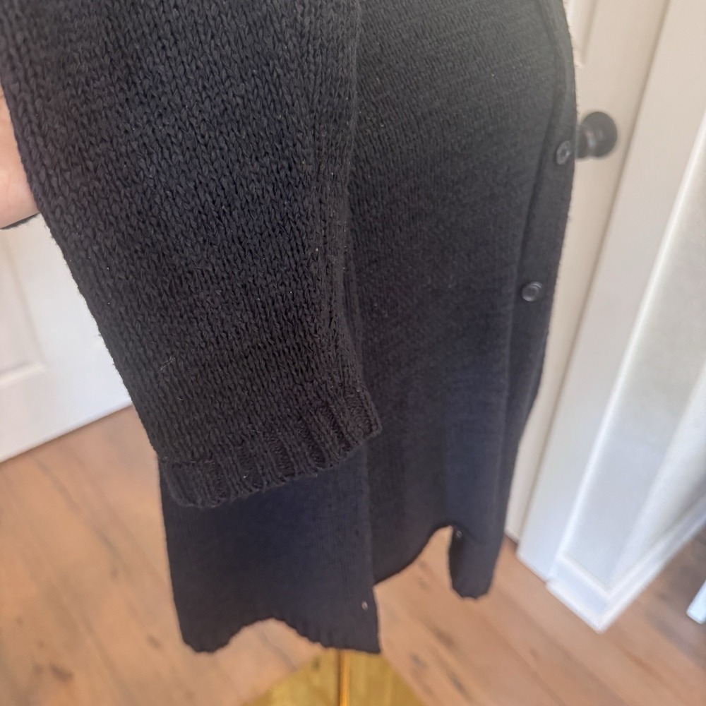 Vtg Josephine Chaus Womens 2 Pc Summery Sweater Set Tank Top Cardigan Black Sz M - Picture 6 of 11